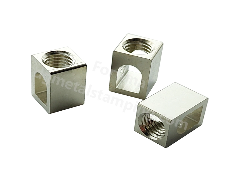 Wysokiej jakości części toczone z jasnego, cynowanego aluminium do zastosowań przemysłowych 1