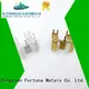 Fortuna Fábrica de fabricantes de piezas de estampado de metal con descuento para dispositivos de conexión 1