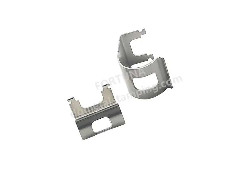 Soporte de estampado metálico para componentes electrónicos. 1
