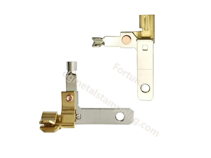 조립 리벳 복합 금속 스탬핑 터미널 1